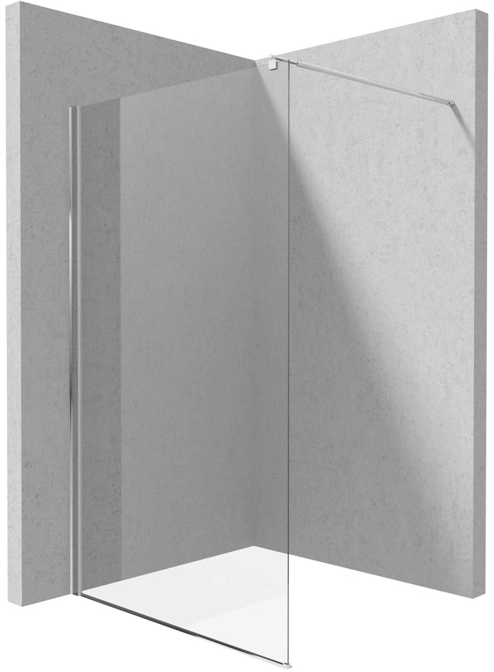 Ścianka prysznicowa / walk-in systemu Kerria Plus - 140 cm Kerria Plus Chrom