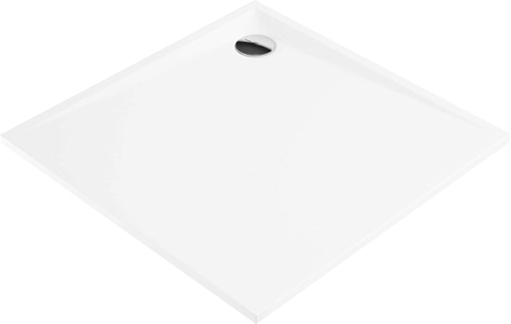 Brodzik akrylowy kwadratowy 90 cm Kerria Plus Biały