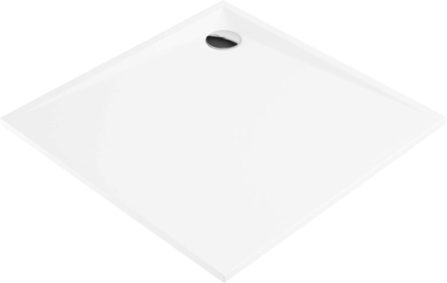 Brodzik akrylowy kwadratowy 90 cm Kerria Plus Biały