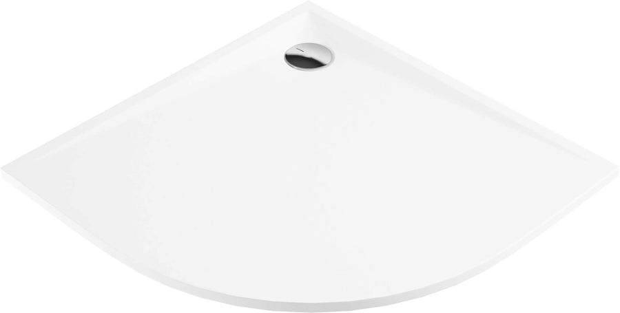 Brodzik akrylowy półokrągły 90 cm Kerria Plus Biały