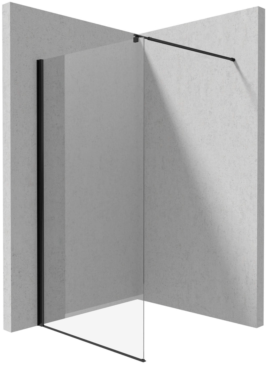 Ścianka prysznicowa / walk-in systemu Kerria Plus 110 cm Kerria Plus Czarny Mat