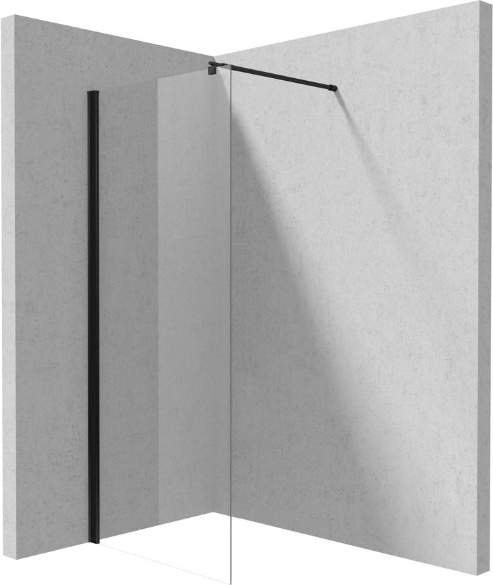 Ścianka prysznicowa / walk-in systemu Kerria Plus 90 cm Kerria Plus Czarny Mat