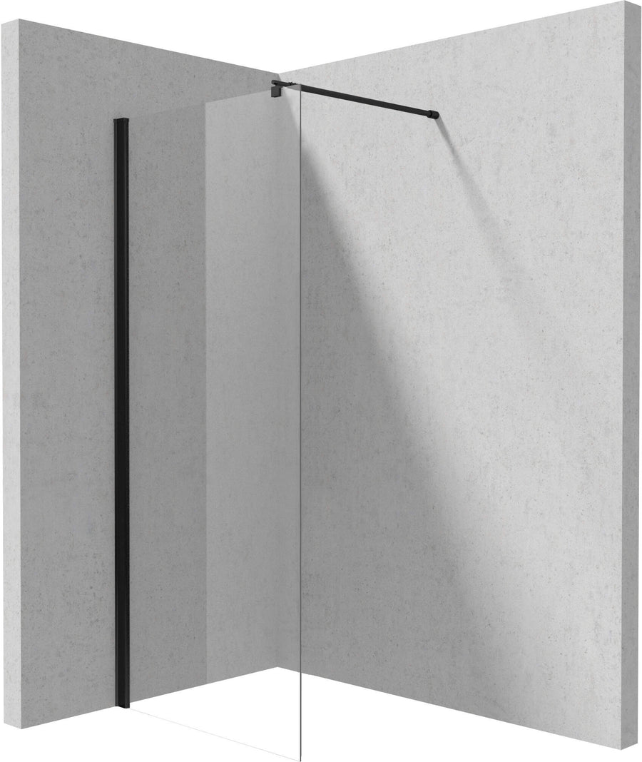 Ścianka prysznicowa / walk-in systemu Kerria Plus 90 cm Kerria Plus Czarny Mat
