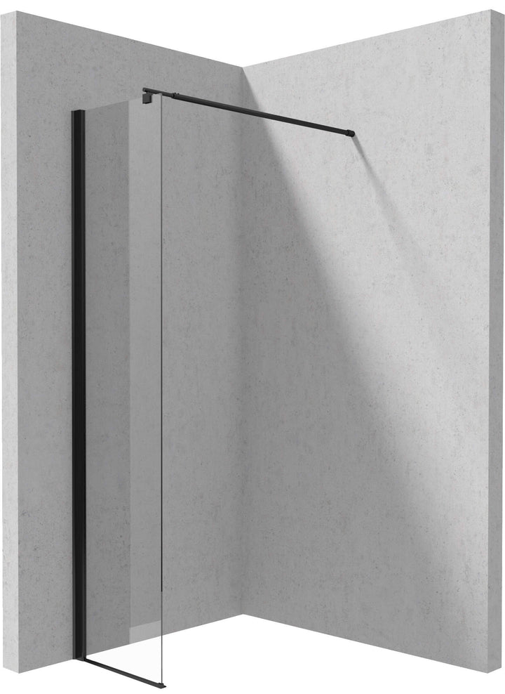 Ścianka prysznicowa / walk-in systemu Kerria Plus - 30 cm Kerria Plus Czarny Mat