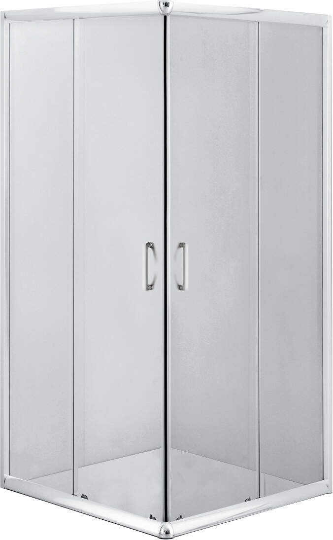 Kabina prysznicowa kwadratowa 90 cm Funkia Chrom