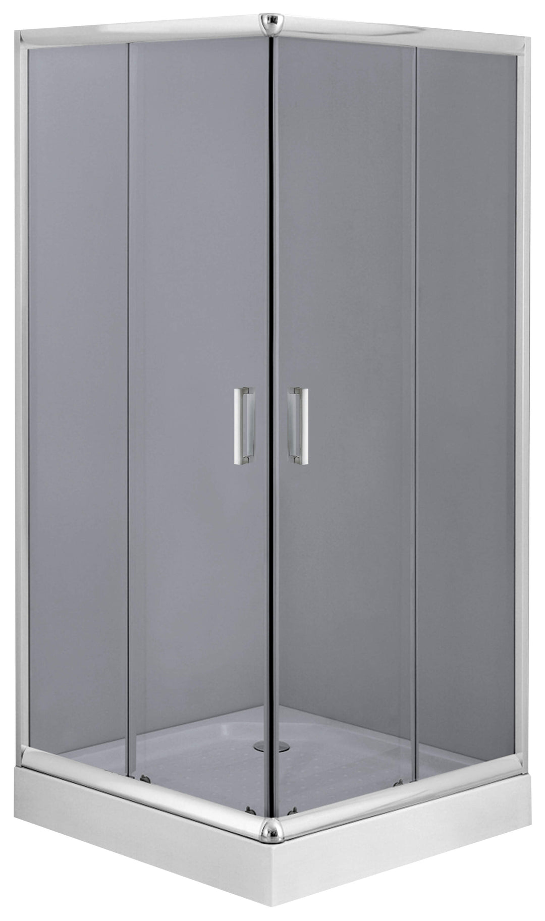 Kabina prysznicowa kwadratowa 80x80 cm Funkia Chrom