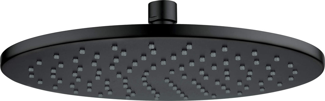 Głowica prysznicowa okrągła - 250 mm Cascada Czarny Mat