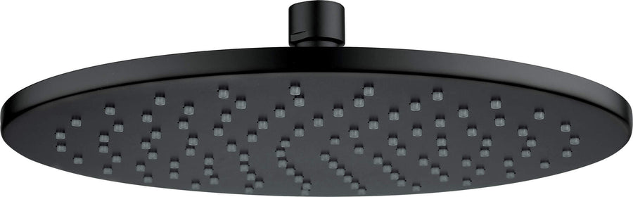 Głowica prysznicowa okrągła - 250 mm Cascada Czarny Mat