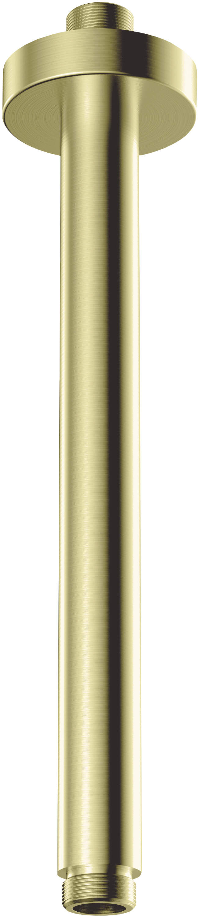 Wylewka sufitowa - 250 mm Cascada Złoty Szczotkowany