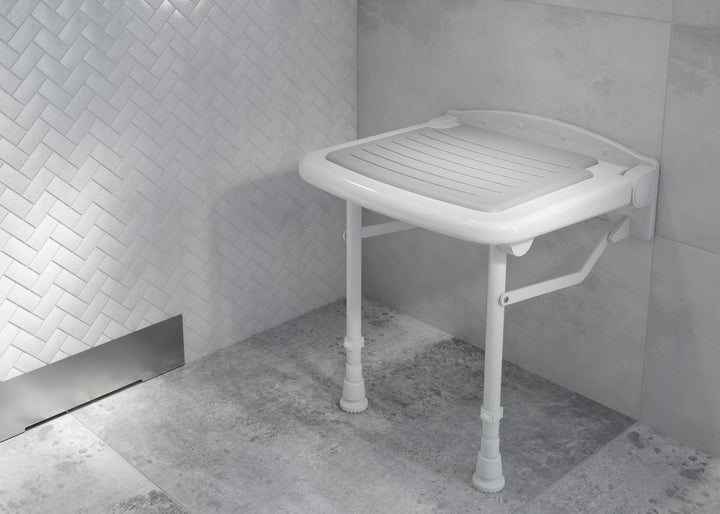Odpływ liniowy ścienny 30 cm - ruszt pełny Stalowy