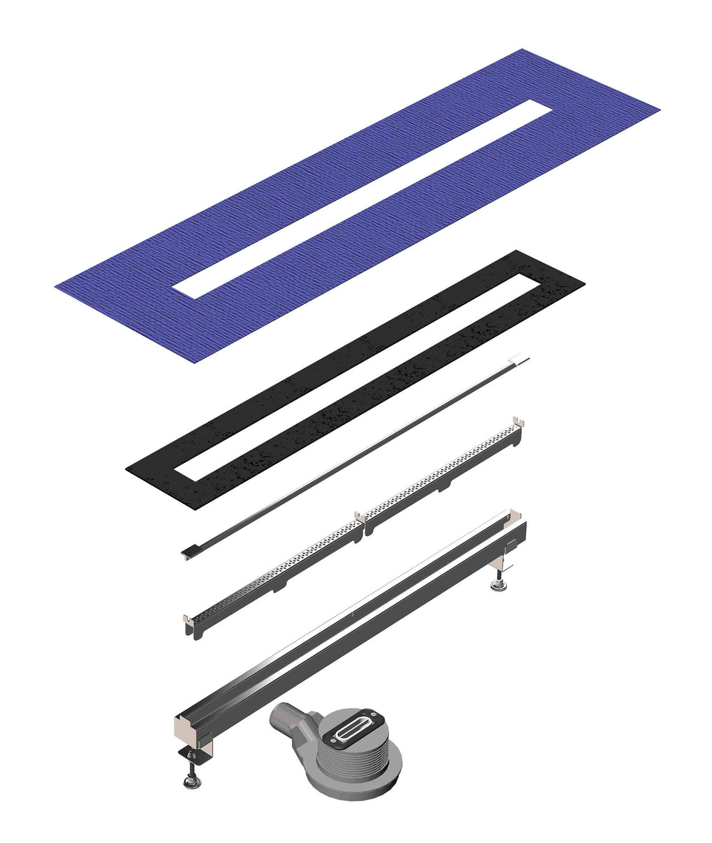 Odpływ liniowy szczelinowy 70 cm Stalowy