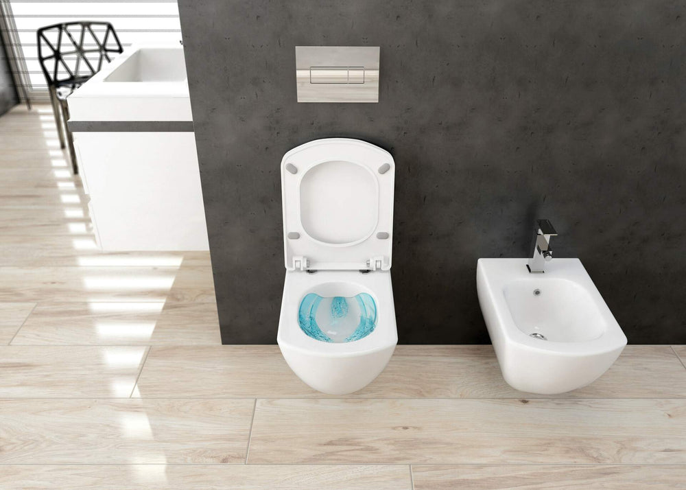 Bidet wiszący Blur Biały