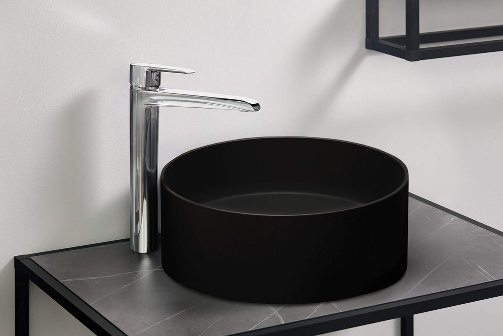 Bateria umywalkowa wysoka Corio Chrom