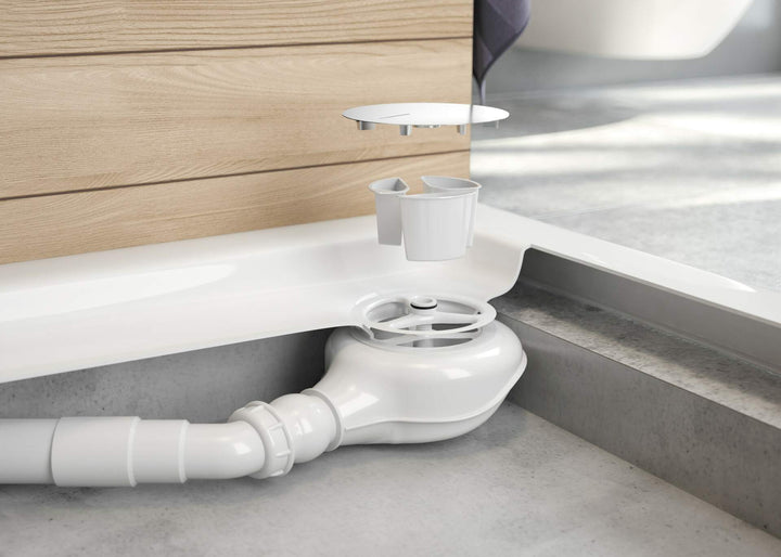 Syfon do brodzika czyszczony od góry Easy-Clean Chrom