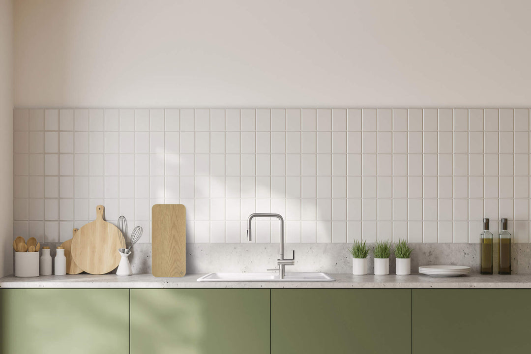 Zlewozmywak ceramiczny 1-komorowy z ociekaczem Momi Biały