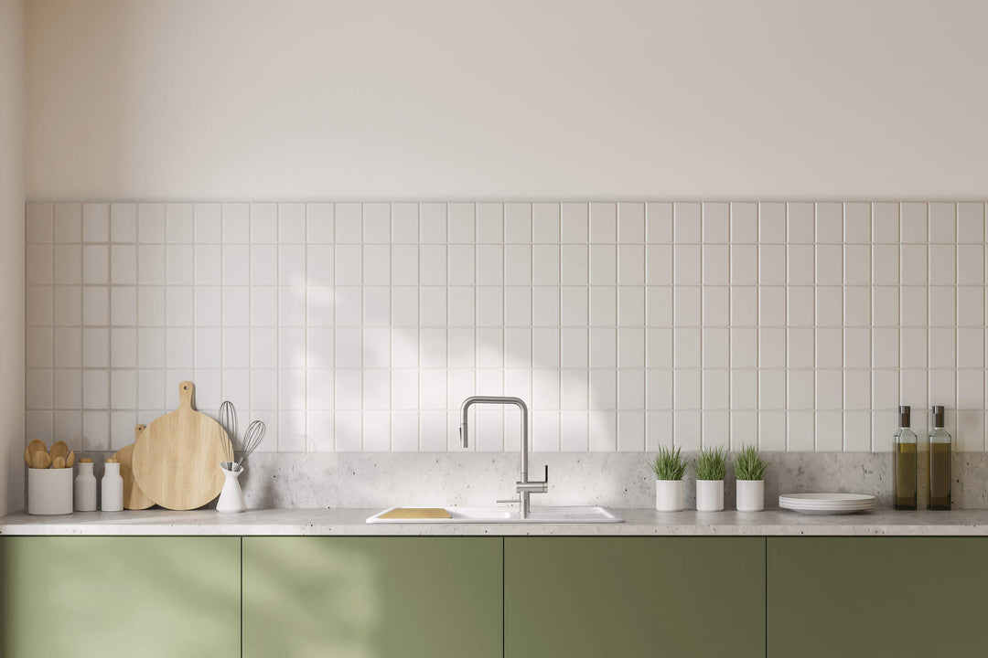Zlewozmywak ceramiczny 1-komorowy z ociekaczem Momi Biały