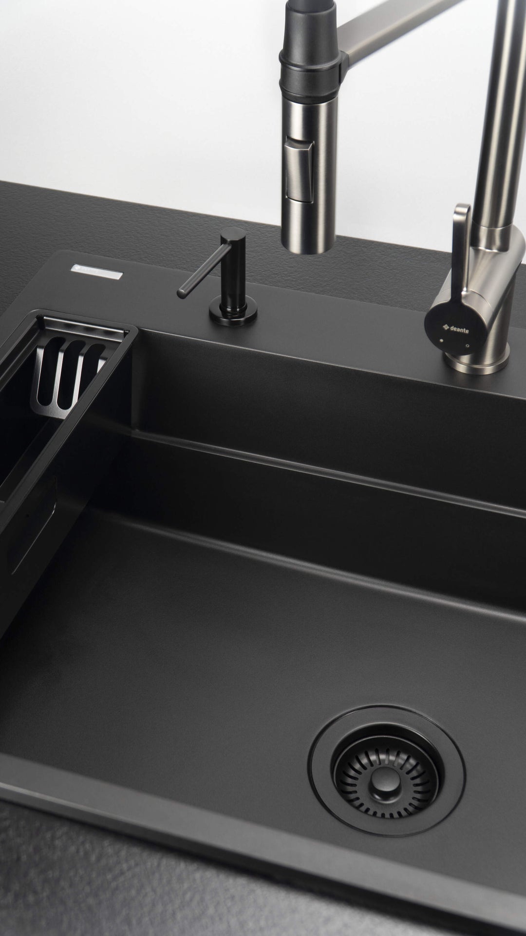 Zestaw akcesoriów do zlewozmywaka Magnetic Czarny Mat
