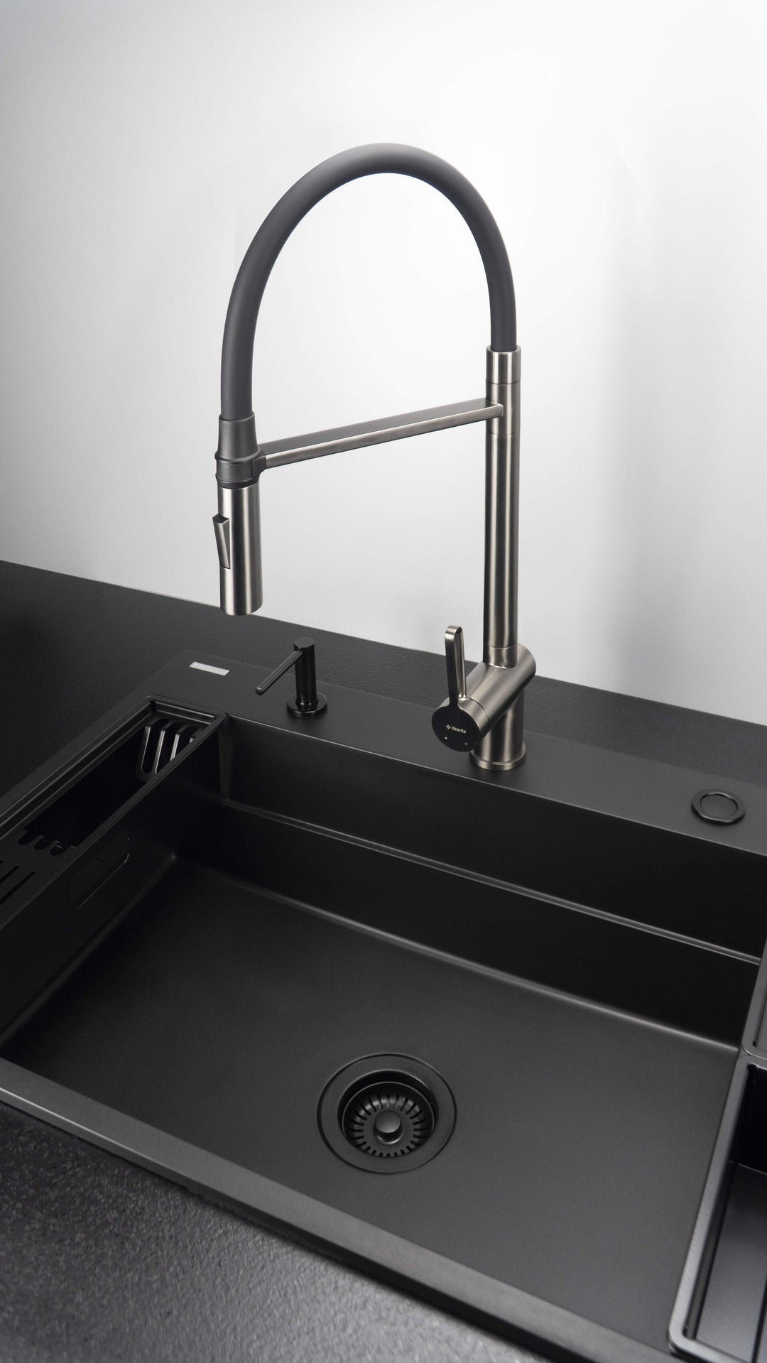 Zestaw akcesoriów do zlewozmywaka Magnetic Czarny Mat