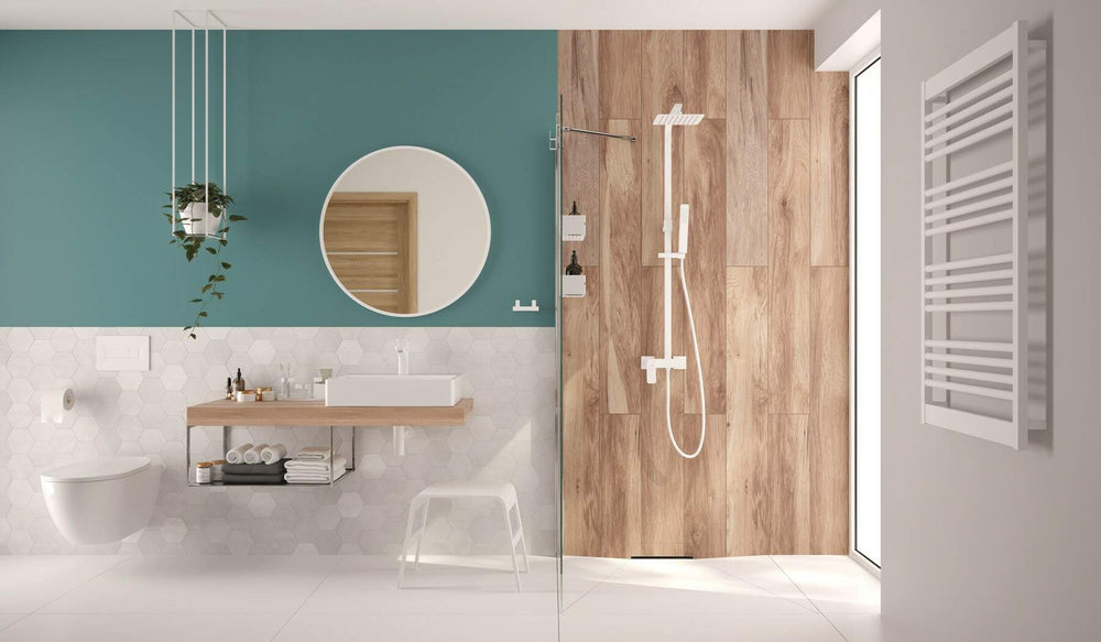 Zestaw WC podtynkowy 6 w 1 Peonia Biały Mat