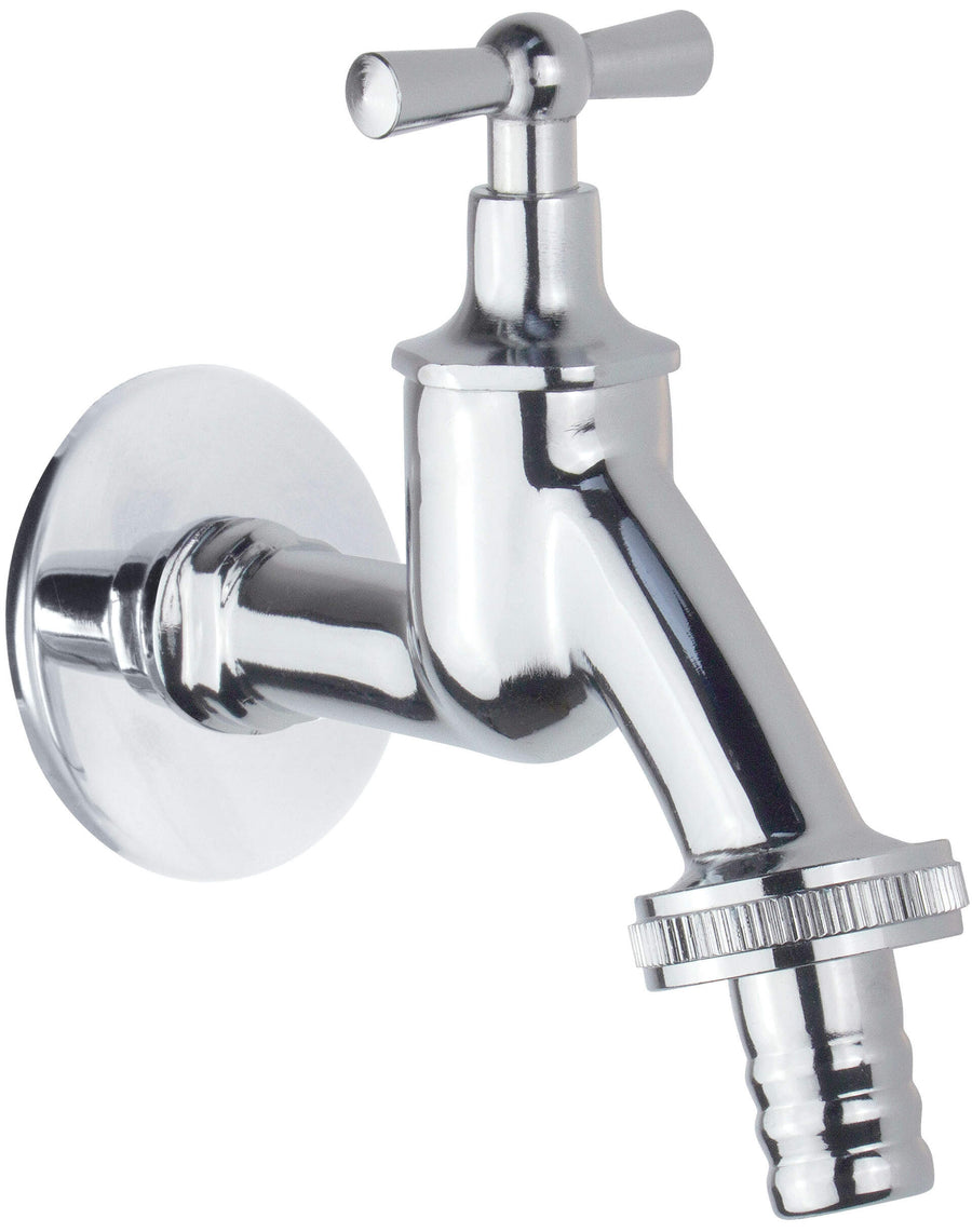 Zawór czerpalny z adapterem - 1/2" Chrom
