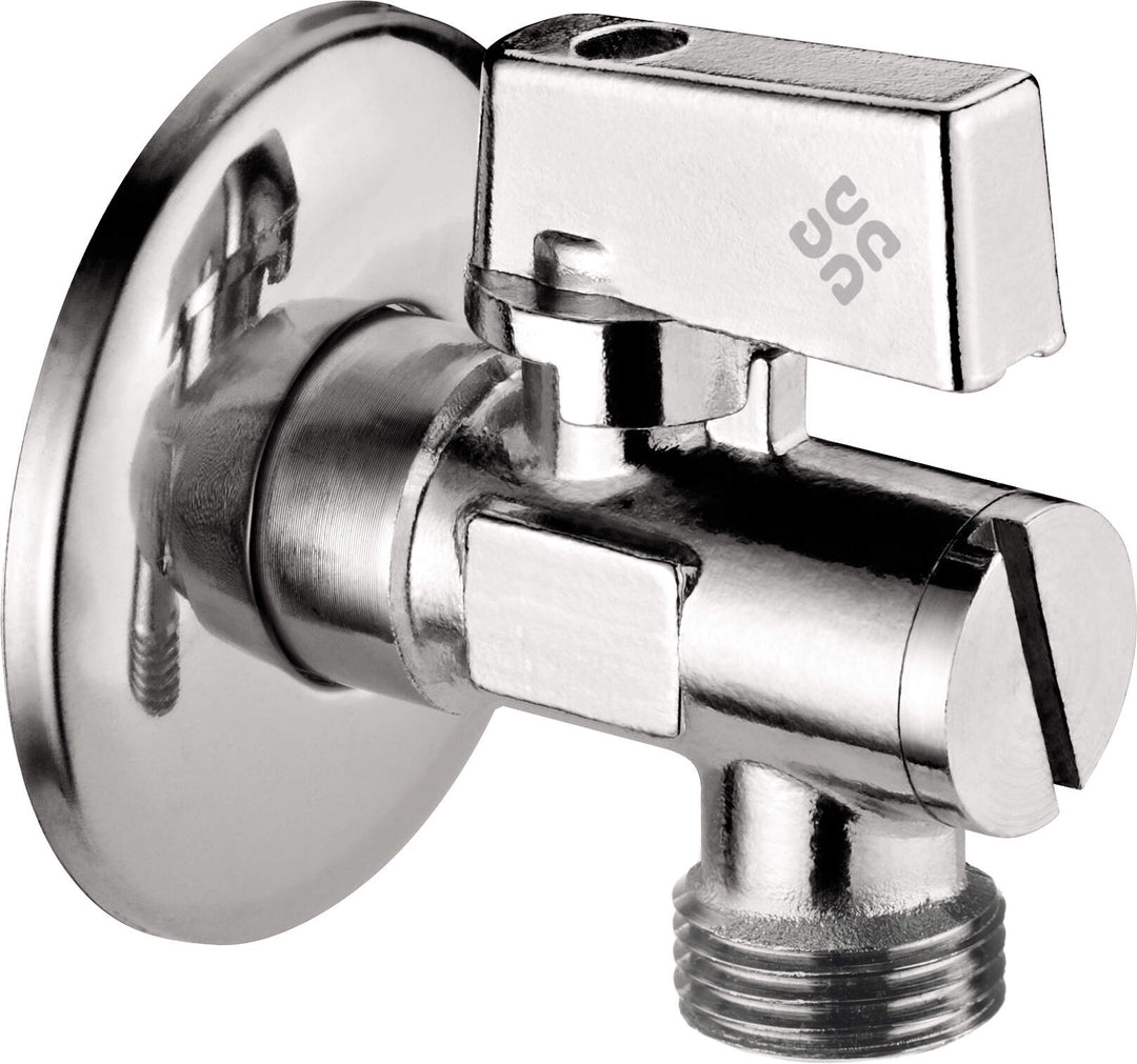 Zawór kulowy do podłączenia pralki lub zmywarki 1/2" - 3/4" Chrom