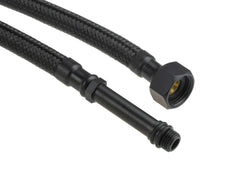 Wężyk przyłączeniowy do baterii stojących - 40 cm  Czarny Mat