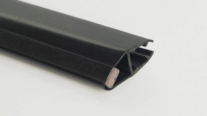 Uszczelka magnetyczna do kabin Kerria Plus - 1 szt. Czarny Mat