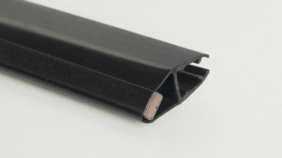 Uszczelka magnetyczna do kabin Kerria Plus - 1 szt. Czarny Mat