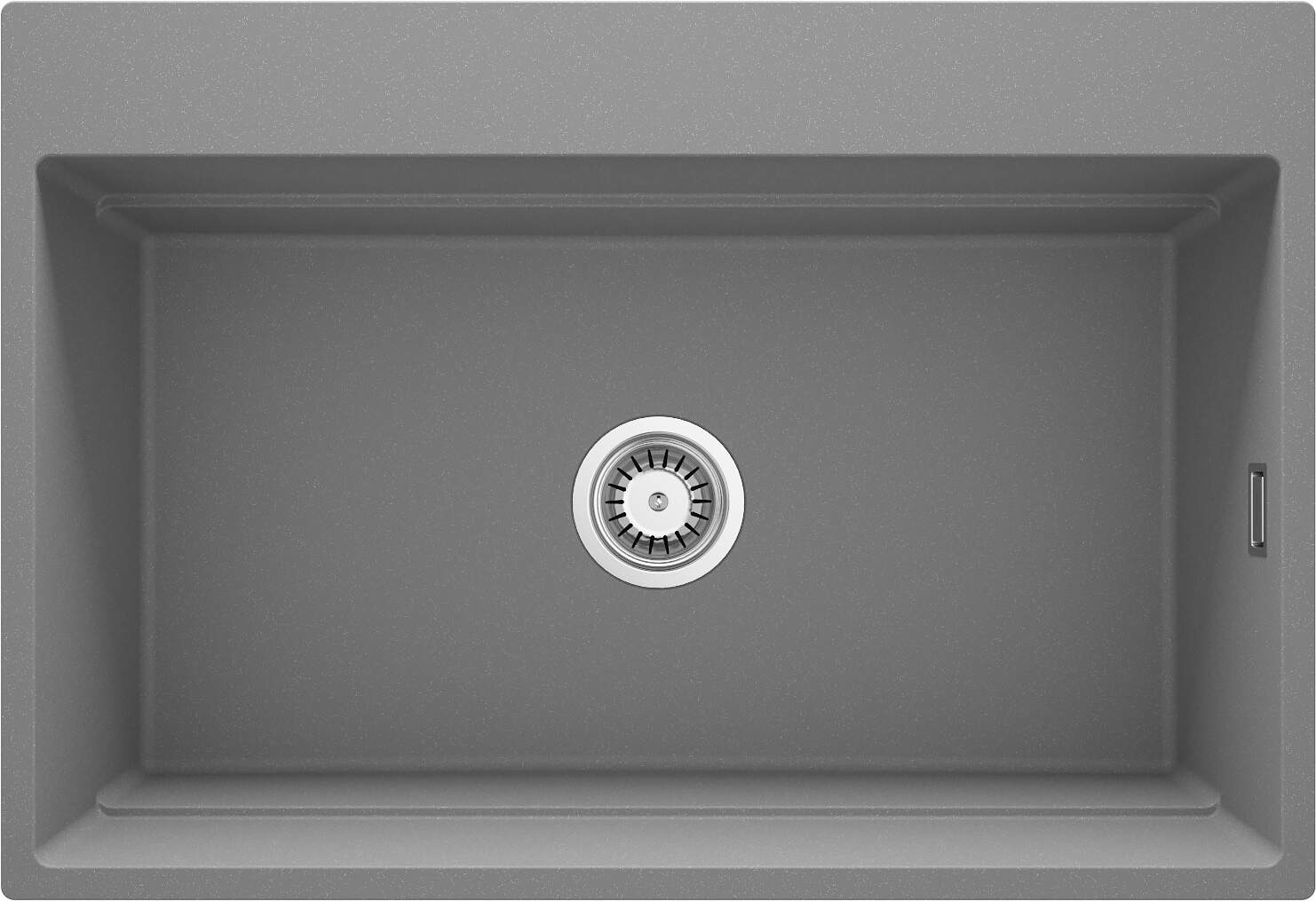 Zlewozmywak Magnetic 1-komorowy Szary Metalik — HomeSanit